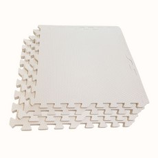 대형 반려동물 퍼즐매트, 1개, 크림아이보리