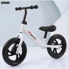 DFMEI 兒童平衡車無腳踏2-6歲3男女寶寶學步車雙輪自行溜溜車滑步滑行車, 1個, ["基础款白色:["12",""]