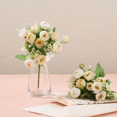 모던하우스 미니 로즈 부케 29cm 크림, _ 미니 로즈 부케 29cm_크림_AF0226013 2