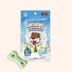멍스켓 강아지 비스켓 소고기 브로콜리 40g, 1개, 혼합맛(소고기/브로콜리)