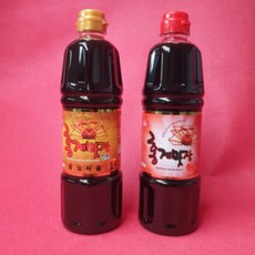 울릉섬바라기 홍익식품 홍게간장 900ml 골드, 1개