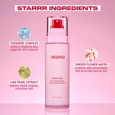 爆款定妝噴霧 水潤輕薄自然微光持妝防水Makeup spray, 1個, Z0046-100ml