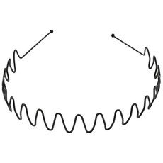 運動洗臉波浪彈簧髮箍 男女通用款
