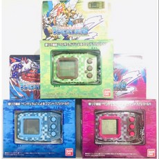 萬代 數碼暴龍搖擺對講機 - 深海拯救者 噩夢戰士 自然靈魂 數碼寶貝 寵物機 怪獸對打機, 黑色, 1個