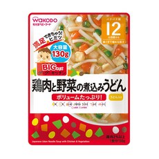BIG사이즈 구구키친 이유식 닭고기와 야채 우동 130g (12개월), 1개