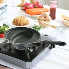 杉山金屬 迷你鬆餅機 早餐鍋, 1個, 蛋包飯鍋 優選塗層 導熱均勻