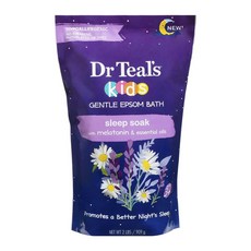 닥터틸즈 키즈 젠틀 엡솜 배스 입욕제 슬립 소크, 909g, 1개