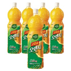 [안녕골목마켓] 웅진 자연은 오렌지 1.5L 5개