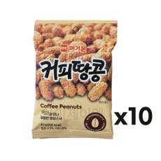 머거본 커피땅콩, 40g, 10개