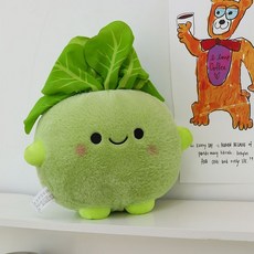 蔬菜毛絨玩具 可愛大頭菜玩偶 抱枕 布娃娃 禮物, 可愛大頭菜,25釐米左右