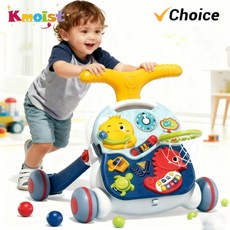 보행기 다기능 접이식 높이조절 안전 발달 지원 걷기 학습용 실내용, 1개, 레드 책상