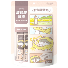 貓有話說 catsay 玻尿酸護膚 主食鮮肉泥 貓用主食肉泥 貓用主食肉泥條 駱駝乳+雞, 16g, 4, 酪梨乳+雞