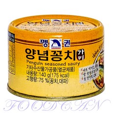 펭귄 양념꽁치가미 140g, 1개