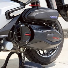 GOWORKS FORZA350 ADV350 傳動蓋 HONDA adv350專用，保護傳動系統，提升外觀質感, 紅色, 1個