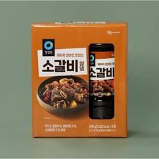 청정원 소갈비양념 840g X 2입, 1.68kg