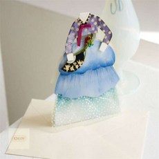 바르시 고급 여인 한복 카드 감사카드