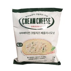 대파베이컨 크림치즈 베를리너 도넛, 1개, 110g
