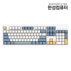 한성컴퓨터 TFG Magnetox XF 듀얼 8K 가스켓 마그네팃 게이밍 유선 키보드, (SURFYY) 동그리 키캡, 마그네틱축(자석축)