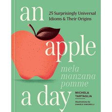 (영문도서)An Apple a Day: 25 Surprisingly Universal Idioms & Their Origins Hardcover, Sasquatch Books, English, 9781632176189