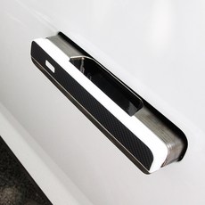 그랜저 GN7 도어캐치 데칼스티커 호환 용품, GN7 도어캐치 (블랙카본유광)