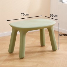어린이집 의자 유치원 테이블 학원 공부방 놀이방 낮은 책상 키즈, 말차 그린 table 단일 테이블