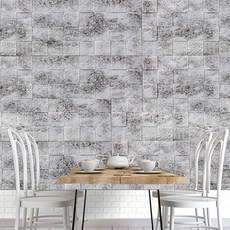 블럭아이 폼블럭 파벽돌 그레이 100 x 70cm 2개 / 접착식, 상세페이지 참조, 상세페이지 참조