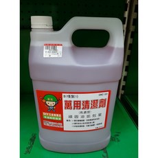 World Tools 工業家庭好幫手 萬用清潔劑 去油汙 超清鬆, 1個, 4L