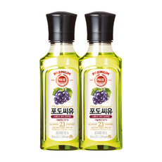 사조 포도씨유, 2개, 250ml
