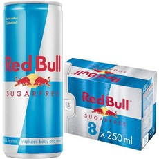 Red Bull 레드불 무설탕 에너지 드링크 250ml 8개