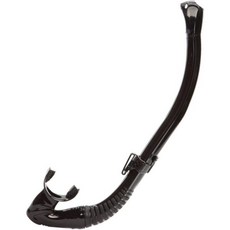 XS Scuba 스쿠바 카고 스노클, Black Silicone, 검은 실리콘