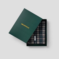 [백화점 정품] 빈폴 25SS [FW25]울 뉴체크 머플러 - 그린 :BE5X84M04M