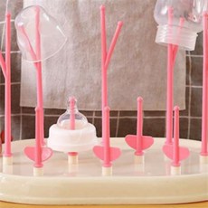 핫핑샵 다용도 플라스틱 병 건조대 아기약병