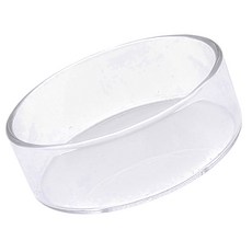 물멍 유리 먹이 접시 관상어 밀웜 냉짱 실지렁이 거북이 파충류 사료 그릇, 1개