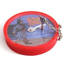 카드 동전 마술Tenyo 매직 소드 트릭 무대 클로즈업 재미 정신주의 환상 속임수 소품 액세서리 사라지는 장, 1개