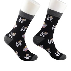 CMNIM 컬링 선물 스포츠 양말 2쌍 애호가 스톤 플레이어 팀 컬러러 참신한 양말 260123