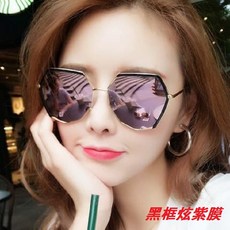 現貨發出 偏光墨鏡 人氣爆款 多邊切角 韓國風 復古個性 偏光太陽眼鏡 雙色太陽眼鏡 偏光 抗UV 送眼鏡盒 潮流