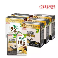삼육 검은콩과 볶은귀리 190ml x 48팩 + 발아현미19곡 190ml x 32팩 총 80팩