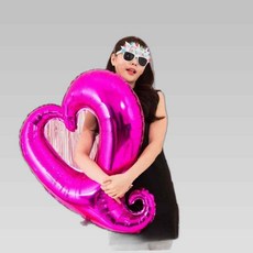 파티장식은박수술커튼새틴핑크 생일파티 파티용품, 본상품