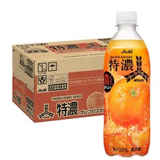 아사히 음료 미츠야 특농 오렌지 스쿼시 500ml×24개 [사이더], 24개, 500ml
