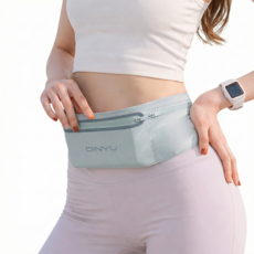 슬림에어 러닝벨트 러닝가방, 그레이, 1개