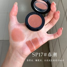 SPEP 腮紅眼影二合一多用膏，持妝自然滋潤親膚，多用彩妝盤, SP17春潮(肉桂橘杏), 1個