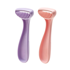 여성 면도기 제모기 퍼플+핑크, 1개, 2개입