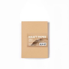 PaperPhant 도톰한(120g) 내추럴 브라운 크라프트지(Kraft Paper), 1팩