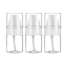 닥터보틀 베이직 에센스 펌핑용기 여행용공병 30ml, 3개, 화이트 30ml 베이직에센스