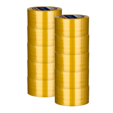 대박정리 OPP 박스테이프 경포장, 10개, 투명, 80m