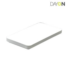 DAYON LED거실등 LED 아크릴 거실등 60W 주광색(6500K) 시스템 거실등 650 X 350mm, 하얀빛