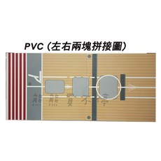中途島赤城號航空母艦甲板模型展示台, 1個, PVC