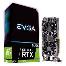EVGA GeForce RTX 2070 XC 울트라 게이밍 8GB GDDR6 듀얼 HDB 팬 및 RGB LED 그래픽 카드 08G-P4-2173-KR, Graphics Card, XC Gaming