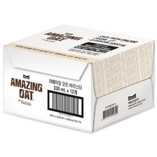 매일 어메이징 오트 바리스타, 330ml, 36개