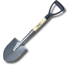 삽 미니막삽 어린이 해루질 체험 한신 미니삽 나무자루삽 HSKS501, 1개